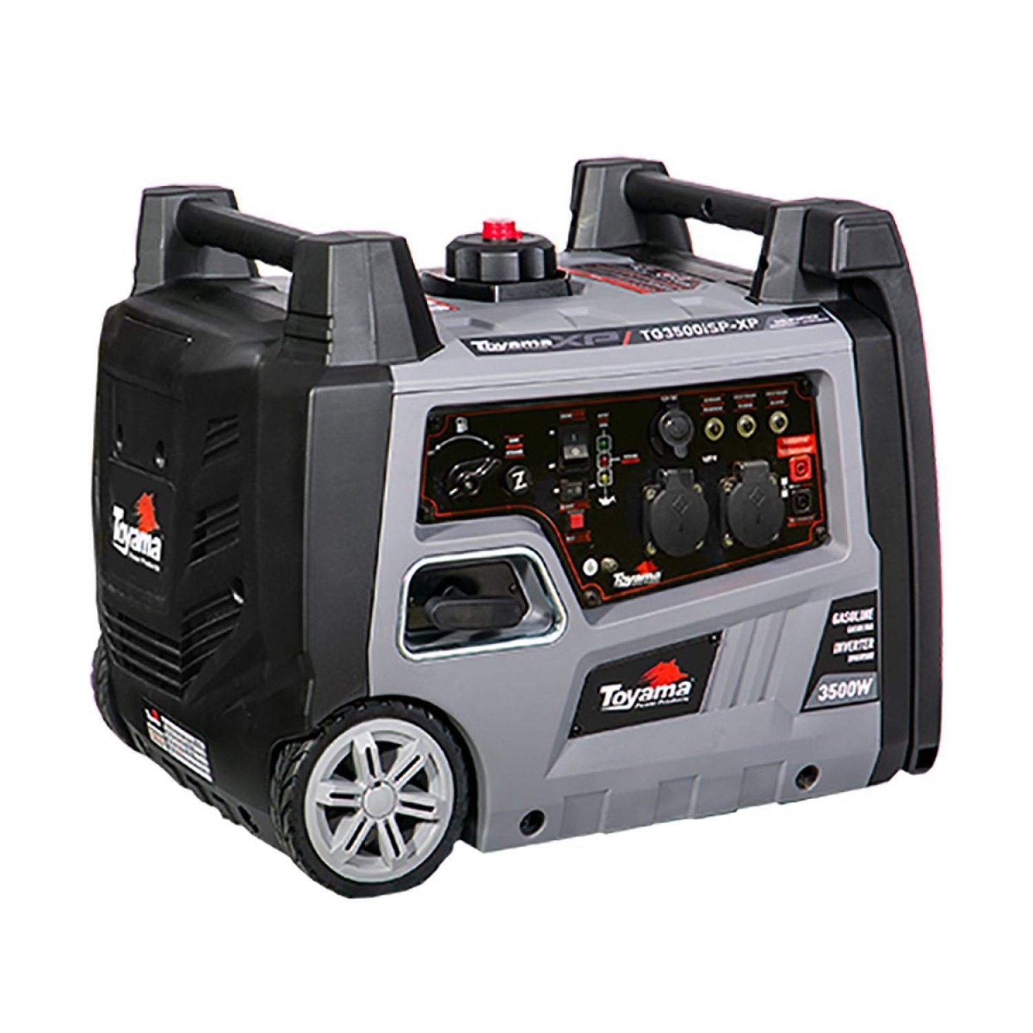 Gerador à Gasolina Digital TG3500ISPXP Monofásico 127v 60hz 3.5kw Partida Manual Cabinado com Rodas 