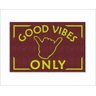 Tapete Capacho Entrada Good Vibes Only - 1