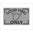 Ver imagem 2 de Tapete Capacho Entrada Good Vibes Only