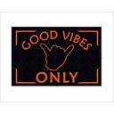 Ver imagem 4 de Tapete Capacho Entrada Good Vibes Only