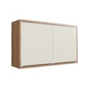 Ver imagem 5 de Cozinha Modulada 3 Peças 7 Portas 1 Nicho para Forno Viena Bege/Louro Freijó/Argila