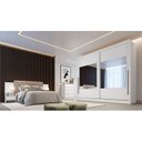 Ver imagem 5 de Guarda Roupa Casal com Espelho 2 Portas 6 Gavetas Vienna Novo Horizonte