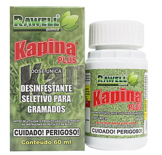 Kapina Plus Só para Grama Esmeralda Rawell 60 Ml