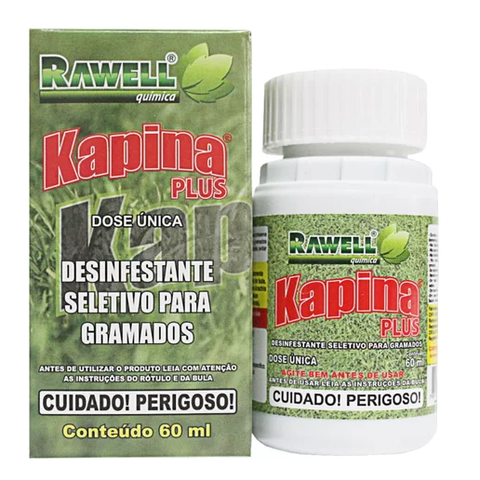 Kapina Plus Só para Grama Esmeralda Rawell 60 Ml