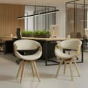 Ver imagem 2 de Cadeira de Jantar Nicole Homenow Madeira:bege Natural