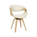 Ver imagem 1 de Cadeira de Jantar Nicole Homenow Madeira:bege Natural
