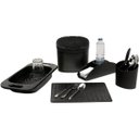 Ver imagem 3 de Kit 4 Protetores Pia para Lavar Escorredores de Louças Grade Protege Coza Plástico Preto