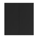 Ver imagem 6 de Gabinete Banheiro 2 Portas Suspenso 63cm Multimóveis V5007 Preto
