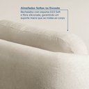 Ver imagem 7 de Sofá Modular 2 Lugares Orla CabeCasa MadeiraOriginals Bege Espuma do Mar