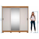 Ver imagem 4 de Conjunto Para Quarto com Guarda-Roupa NT5020 e Cômoda NT5185 Notável Móveis
