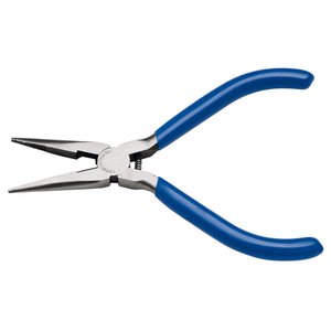 Alicate Meia Cana 5" Tramontina Basic em Aço Especial com Empunhadura em Pvc Azul Tramontina