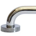 Ver imagem 3 de Alça de Apoio Banheiro 40cm Inox Barra Idoso Cadeirante Deficiente Acessibilidade kit 12 unds