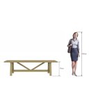 Ver imagem 5 de Banco Madeira Maciça Farm Artemobli