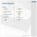 Ver imagem 3 de Colchão King Size Ortopédico San Gabriel Espuma D33 One Pillow 193x203x33cm