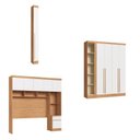 Ver imagem 2 de Guarda-Roupa Modulado 11 Portas 3 Gavetas Infinity+ 3 Peças
