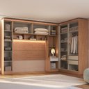 Ver imagem 4 de Guarda-Roupa Modulado 11 Portas 3 Gavetas Infinity+ 3 Peças