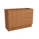 Ver imagem 1 de Balcão de Cozinha Ciela R626 C/ 2 Portas e 3 Gavetas S/ Tampo 120cm Canela - Kappesberg