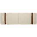 Ver imagem 2 de Painel Suspenso Cabeceira Dobrável Pietro para Cama Box Queen Size 160cm Boucle:bouclê Bege