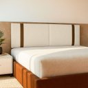 Ver imagem 7 de Painel Suspenso Cabeceira Dobrável Pietro para Cama Box Queen Size 160cm Boucle:bouclê Bege