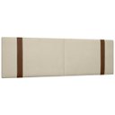 Ver imagem 1 de Painel Suspenso Cabeceira Dobrável Pietro para Cama Box Queen Size 160cm Boucle:bouclê Bege