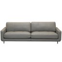 Ver imagem 2 de Sofá 3 Lugares para Sala Living Industrial 240cm Ávila L06 Couro Cinza Claro - Lyam Decor