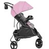 Carrinho de Bebê Tutti Baby Evo Rosa Com Capa Estrela Rosa - 5