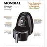 Fritadeira Mondial Premium Af-05 2,7l Preta 110v - 4