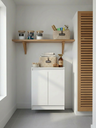 Ver imagem 3 de Armário Suspenso Modular Multiuso Cozinha Amadeirado