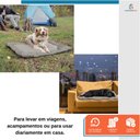 Ver imagem 7 de Colchonete para Cachorro Gato Caminha Pet Impermeável 60x90 Cinza