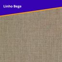 Ver imagem 4 de Base Box Cama Solteiro Sapateira Linho Bege e Colchão Ecoline D33 Ecoflex 88x188