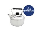 Ver imagem 3 de Chaleira Tradicional Aço Inox 3 Litros Domama Prime