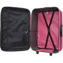 Ver imagem 2 de Mala Viagem Pequena Bordo ANAC Rodinhas Village - Bordo - Fúcsia