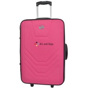 Mala Viagem Pequena Bordo ANAC Rodinhas Village - Bordo - Fúcsia