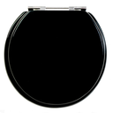 Ver imagem 1 de Assento Ravena Flamingo Mdf Preto Sicmol