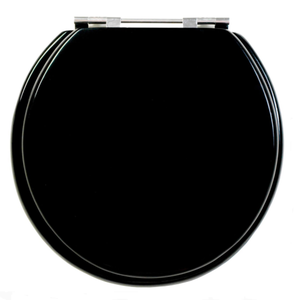 Assento Ravena Flamingo Mdf Preto Sicmol