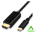 Ver imagem 2 de Cabo Usb Tipo C X Hdmi 2.0 4k 1,80mts - Tebera