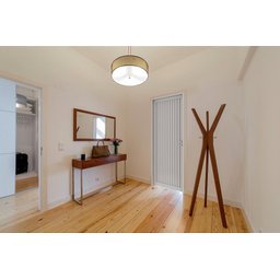 Porta Canaletada de Aço Galvanizado Branco Direita - 215x100 - 2