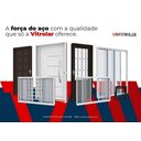 Ver imagem 4 de Porta Canaletada de Aço Galvanizado Branco Direita - 215x100