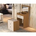 Ver imagem 4 de Penteadeira com Banqueta Embutida Olívia Versátil