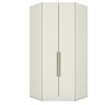 Guarda Roupa Canto Closet Modulado 2 Portas 3 Gavetas Led Predileto - 2