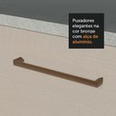 Ver imagem 5 de Armário de Cozinha Completa de Canto 479cm Agata Madesa 01 Branco/crema