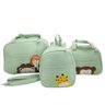 Bolsa Maternidade Bebê Kit 3 Peças Safari Verde Impermeável - 1