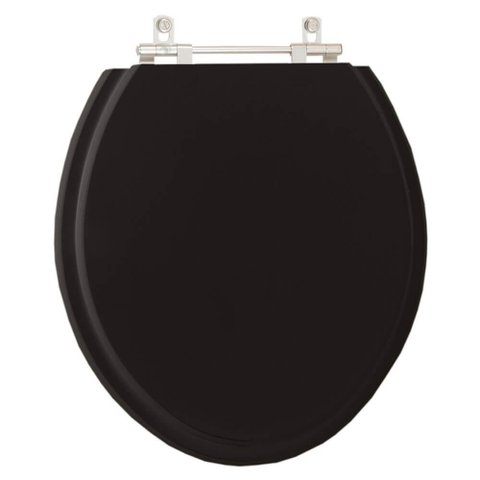 Assento Sanitário Sabará Preto para Vaso Icasa