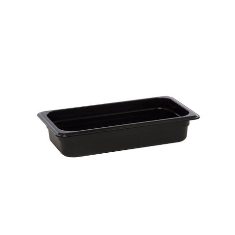 Cuba Gn 1-3 Cozinha 65mm Preta em Polipropileno Linha Tropical Vem