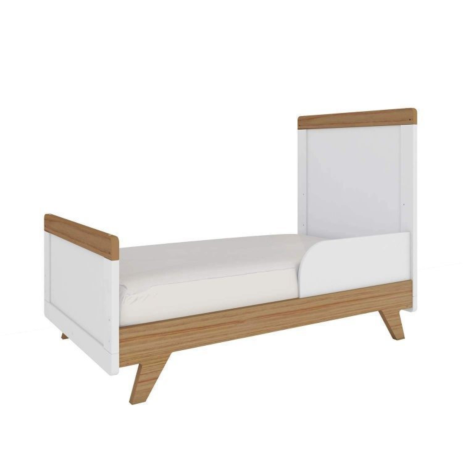 Quarto de Bebê Completo com Berço e Guarda Roupa 100% MDF Jolie Retrô - 7