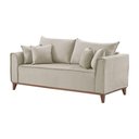 Ver imagem 1 de Sofá 4 Lugares Living Linho M-46 Martins Creme