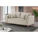 Ver imagem 3 de Sofá 4 Lugares Living Linho M-46 Martins Creme