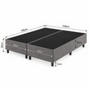 Ver imagem 2 de Base para Cama Box Zeus Queen Size 1,58x1,98