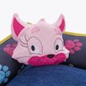 Cama pet cachorro gato porte grande até 25kg caminha pra gato patinhas rosa fofo - 4