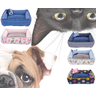 Cama pet cachorro gato porte grande até 25kg caminha pra gato patinhas rosa fofo - 3